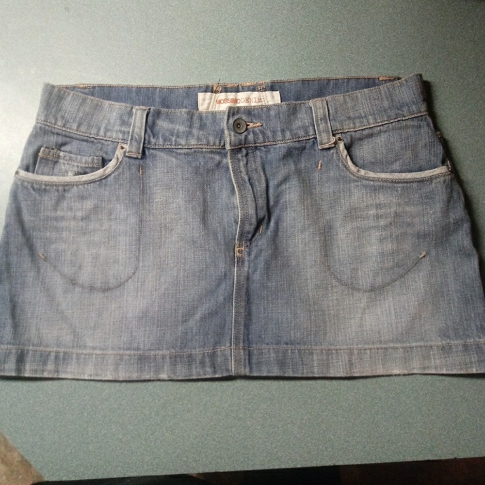 Mossimo denim mini skirt